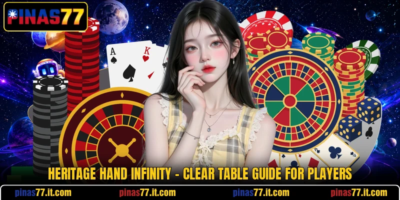 Heritage Hand Infinity - Clear Table Guide For Players Heritage Hand Infinity - Clear Table Guide For Players