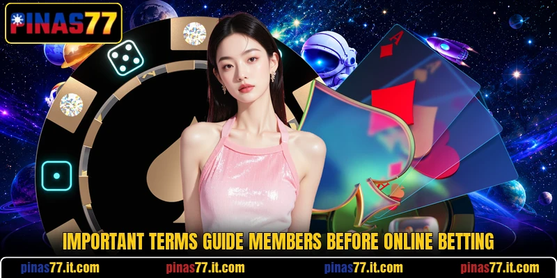 Important terms guide members before online betting