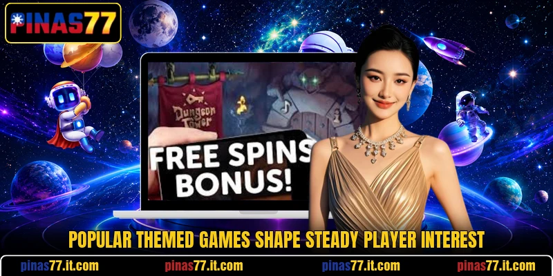 Popular themed games shape steady player interest Popular themed games shape steady player interest