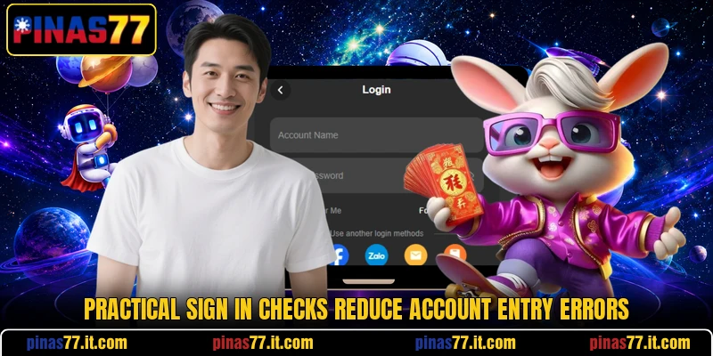Practical sign in checks reduce account entry errors Practical sign in checks reduce account entry errors